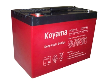 The Best Quality 12V100ah Deep Cycle AGM Battery