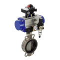 Pneumatic Actuator Double Acting Sanitary Butterfly Valve