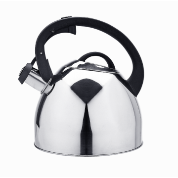 Stovetop coffee kettle with whistling spout 2Qt