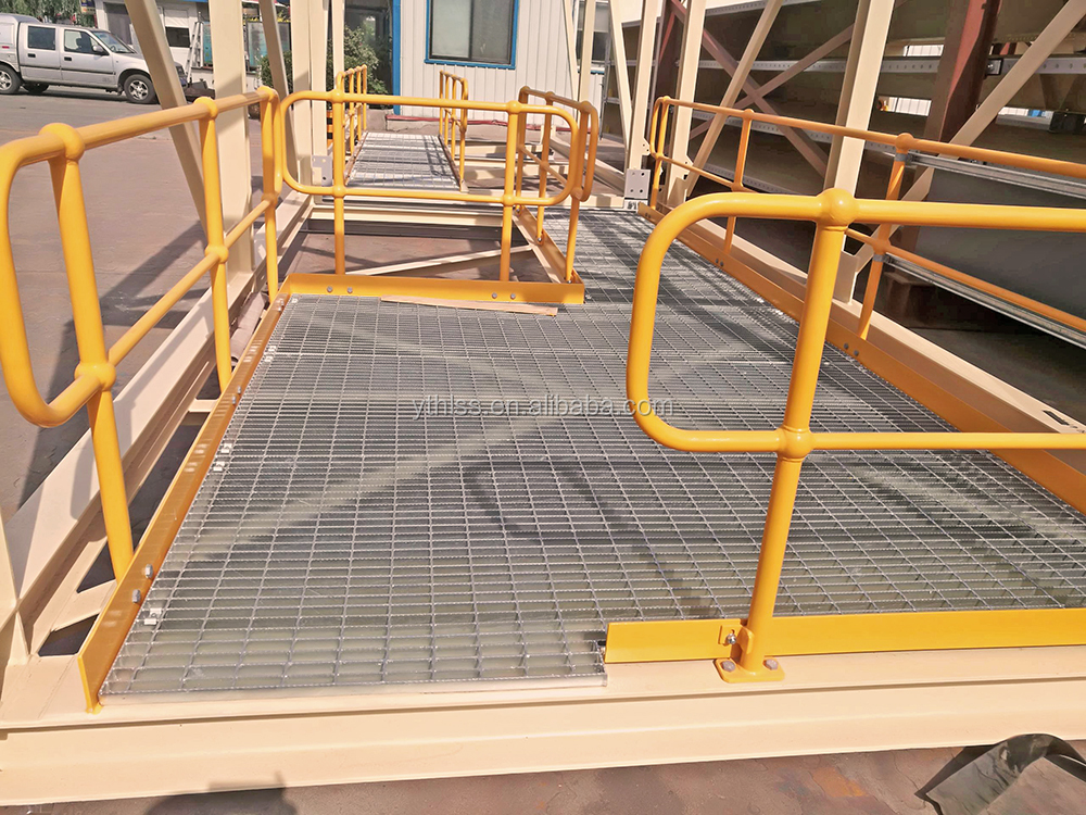 Low Carbon Steel Non Slip Outdoor Spiral Stair Treads