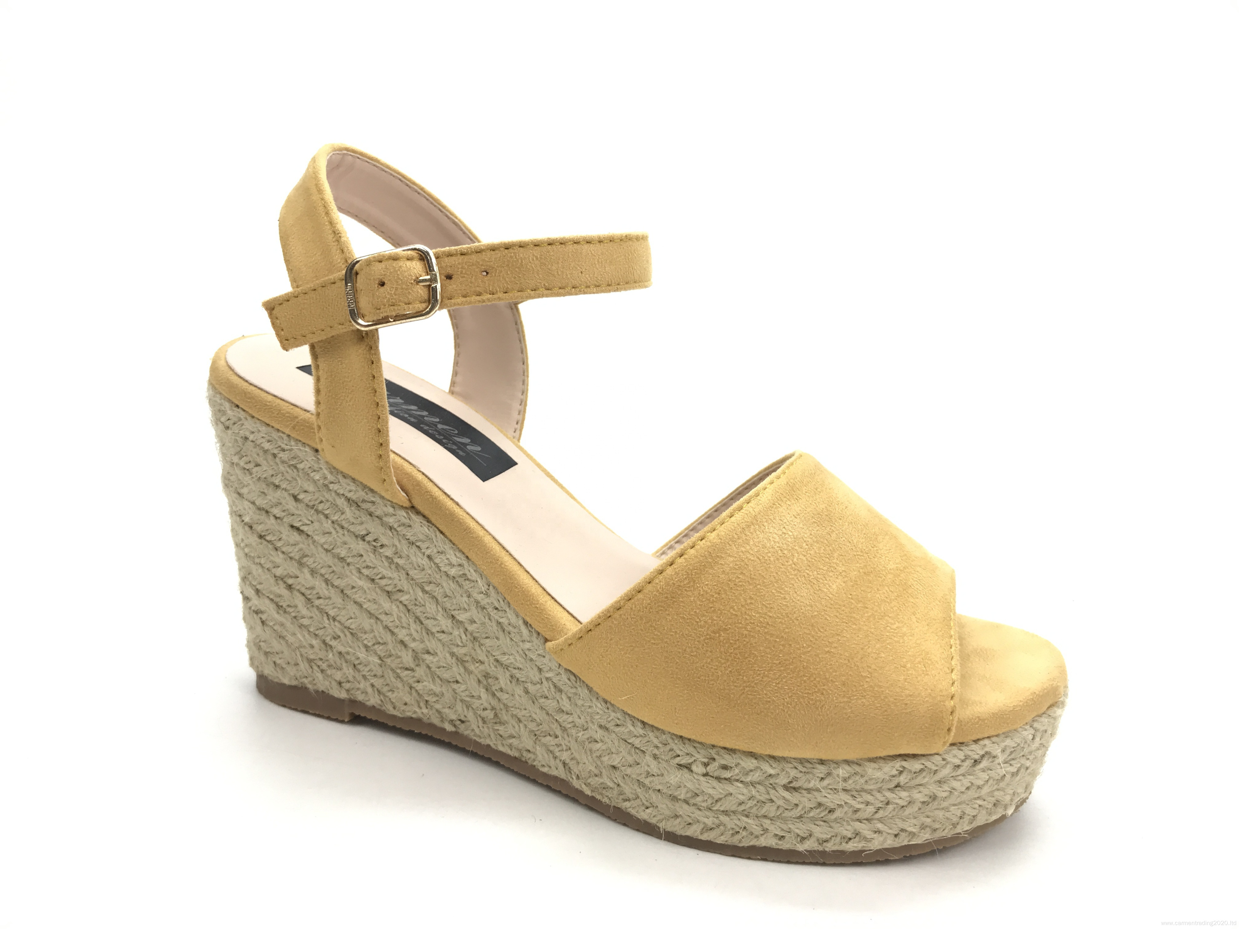 Women Open Toe Buckle Strap Espadrille sandals