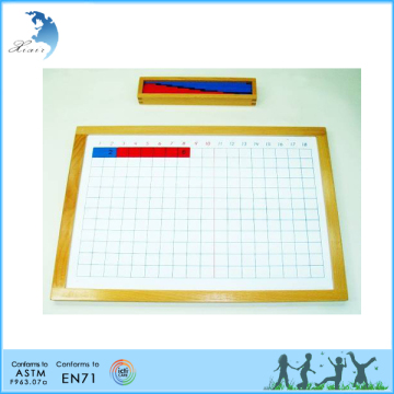 Nursery school kids montessori board number educational games for sale