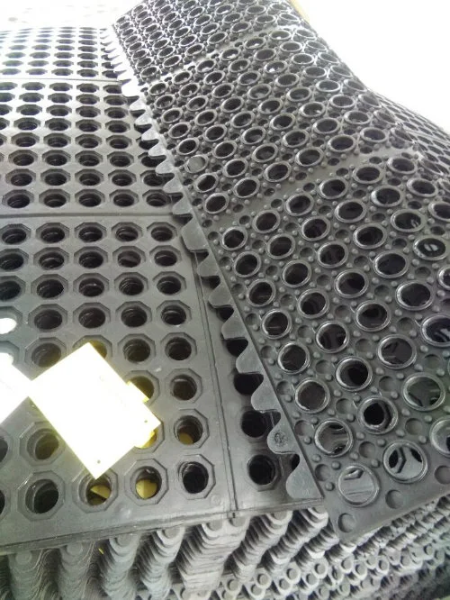 Workshop Hollow Rubber Mats /Interlocking Kitchen Rubber Mats