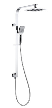 Rainfall shower set in-wall brass set