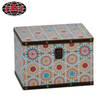 Colorful PU Gift Wooden Box