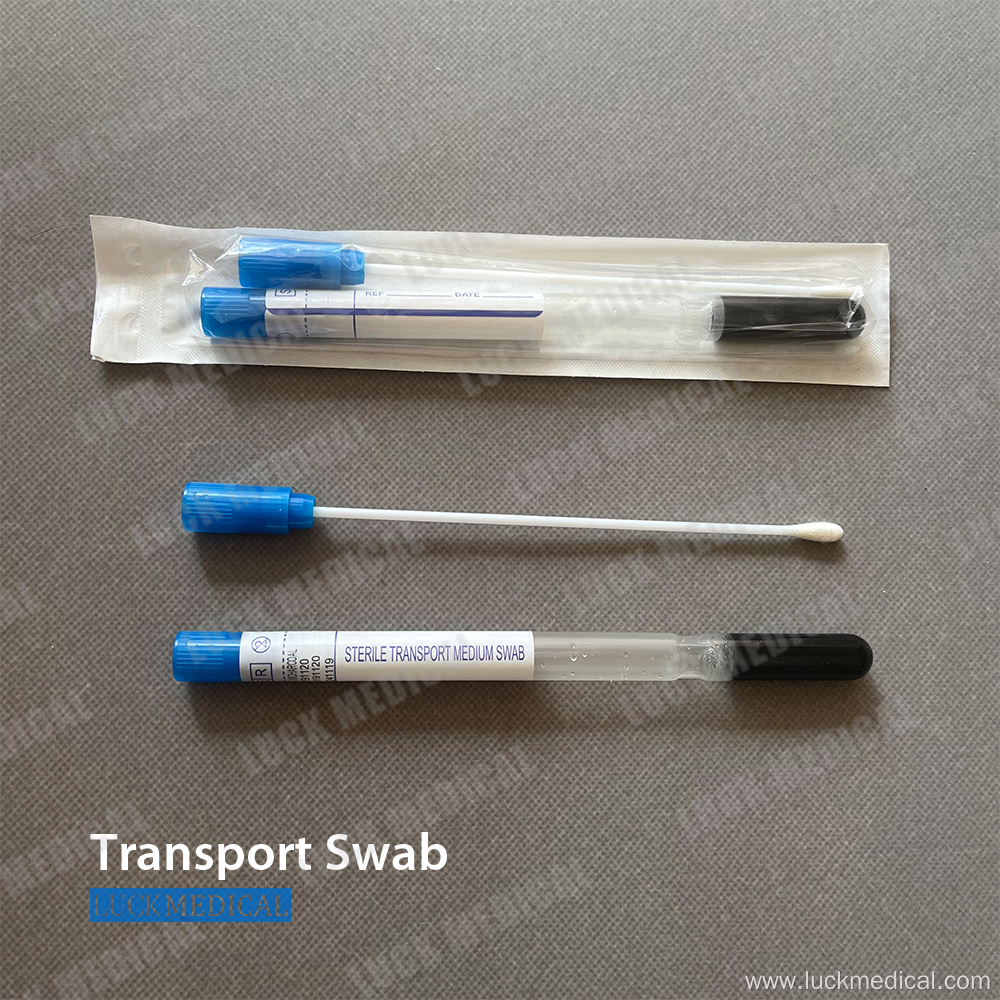 Disposable Transport Swab with Charcoal Gel