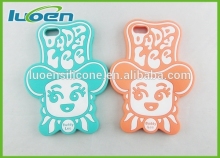 OEM funny mobile Silicone phone cases ,Silicone mobile phone cover