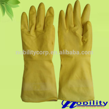 60 Gram Spray Flocking Yellow Latex Glove