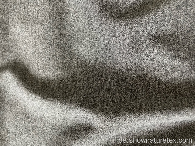 Baumwolltoper grauer Verriegelungsslub am Rückseite Stoff gefärbt