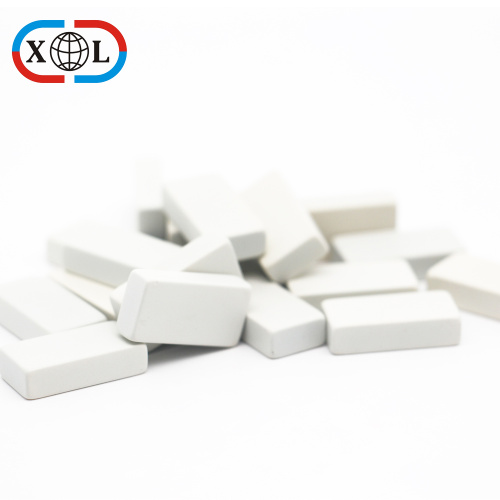 Custom Neodymium NdFeB Block Magnet White Epoxy Coating