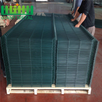 Galvanized Weld Wire Mesh Fencing dengan Post Anchor