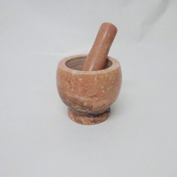 Natural Stone 10x10cm Morble Mortar and Pestle