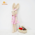 Amigurumi الكروشيه دمية مجموعة لعبة الأرنب الأسرة