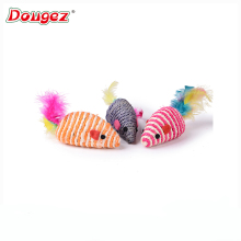 Wholesale cat toy Sisal Ball Cat Toys Pet mouse Products,cat mouse toy