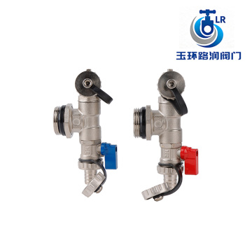 Lurun Color-Coded Brass Valves for Heating Systems