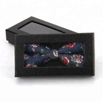 Black Cardboard Tie Gift Box Wholesale