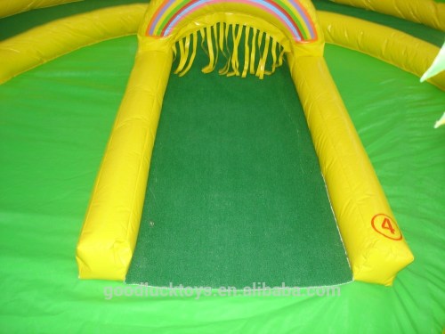 commercial birds inflatable bouncer games /inflatable golf field