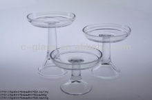 Glass candl holder