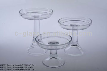 Glass candl holder