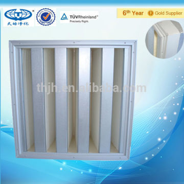Large Flow Rating Mini-Pleat air filter