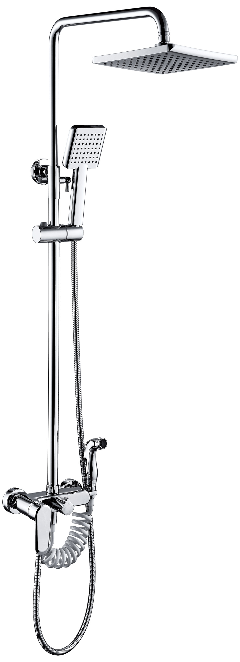 Modern Single Handle Exposed Shower Faucets set