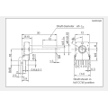 Drehpotentiometer der Serie RK12L