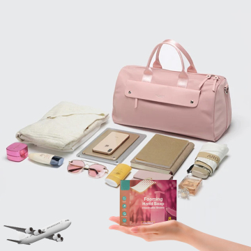 Green Outdoor Travel Cleaning: Eco-Friendly Hand Sheets & Foaming Soap Sheets