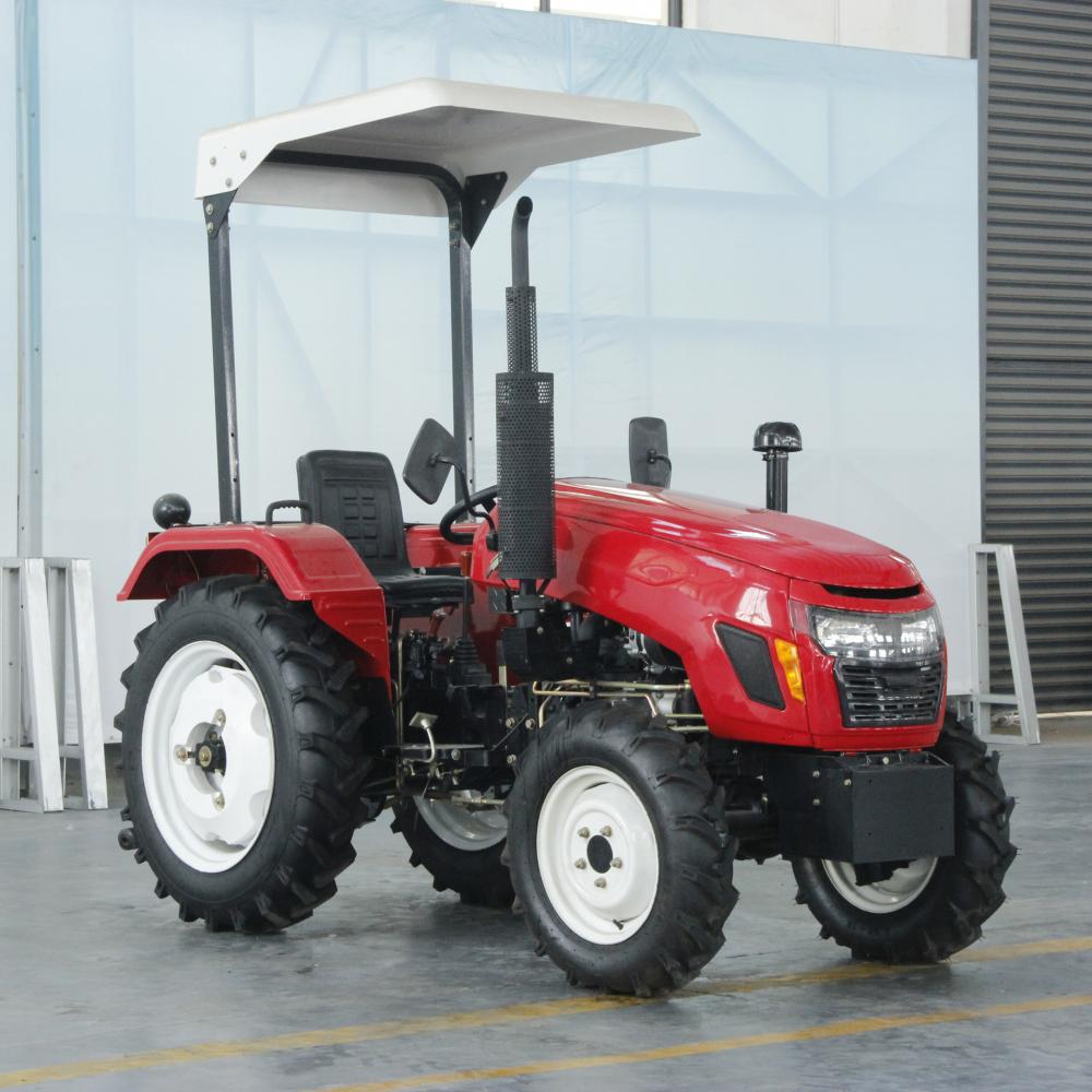 أرخص محرك ديزل 45hp 4 محرك عجلة يستخدم 4*4 جرارات صغيرة لاستخدام المزرعة