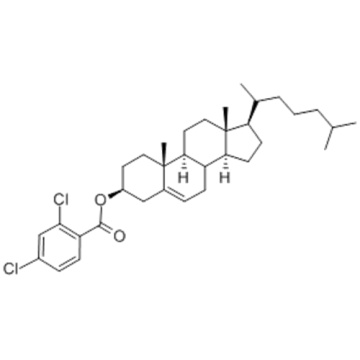 [(3S, 8S, 10R, 13R, 14S, 17R) -10,13-diméthyl-17 - [(2R) -6-méthylheptan-2-yl] -2,3,4,7,8,9,9,11 12,14,15,16,17-dodécahydro-1H-cyclopenta [a] phénanthrène-3-yl] 2,4-dichlorobenzoate CAS 32832-01-2