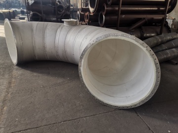 Ceramic Lining Pipe and Elbow.