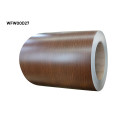 Wooden texture aluminum coil for shutter