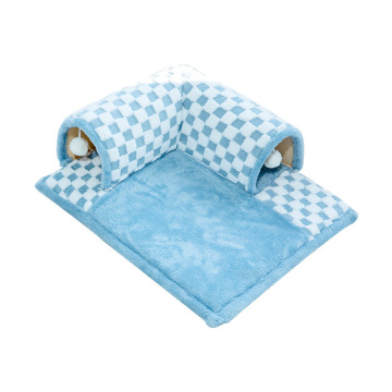 Warm Pet Tunnels and Playable Cat Nests with Cushions - 2024 New Arrival