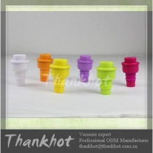 unique design artistic vacuum wine stopper