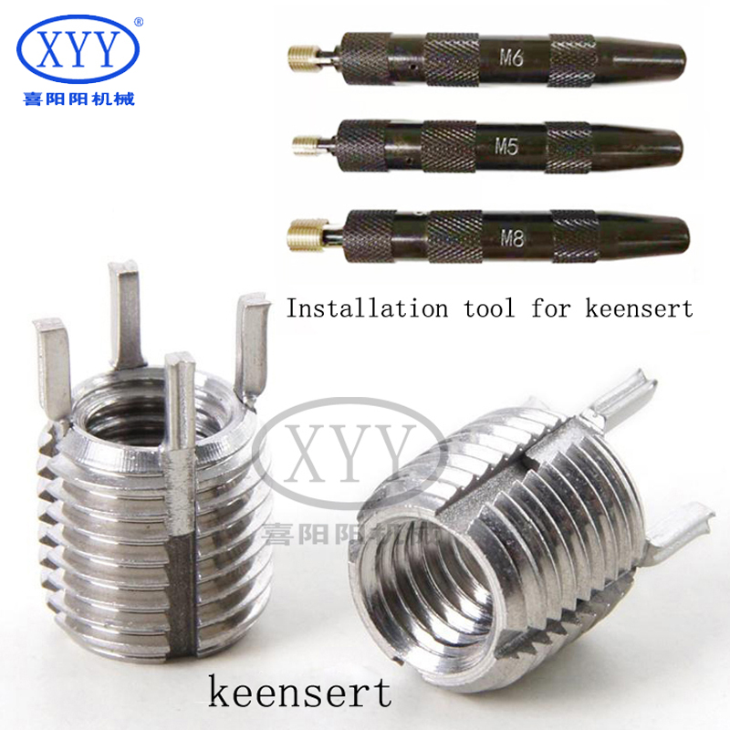 Special Steel/Stainless Steel Installation Tool for Locking M8 Keensert Threaded Inserts Packaged in Box or Carton