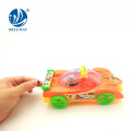 रोशनी के साथ चीन प्रोमो उपहार टैक्सी खींच स्ट्रिंग सस्ते प्लास्टिक खिलौना कारें
