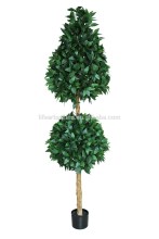 big artificial bay tree with wood trunk 180cm bay tree topiary fake plant