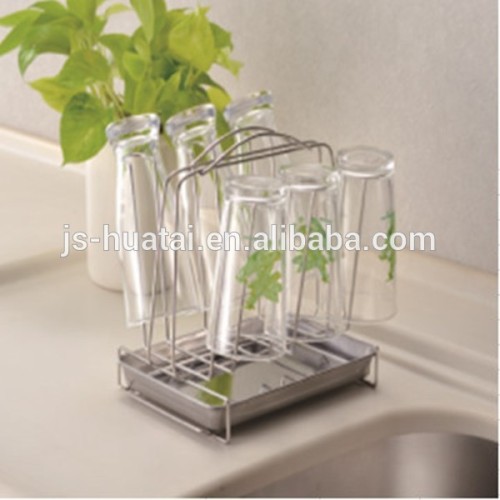 Kitchen accessories stainless steel glass rack HC-K78