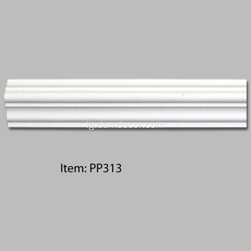 PU ịchọ mma Plain Panel Moldings