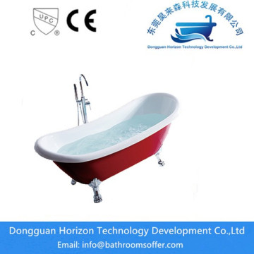 Hydraulic Standing tub bath with shower