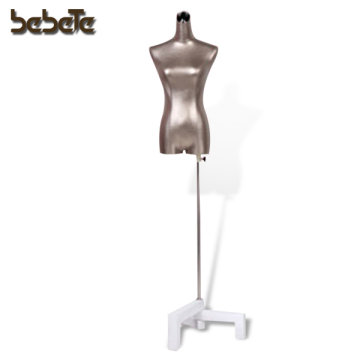 Female Mannequin Dress Form Torso Dressmaker Stand Display (White)