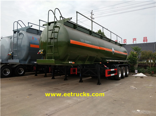 7000 Galan 27t Hydrochloric Act Tanker Trailers