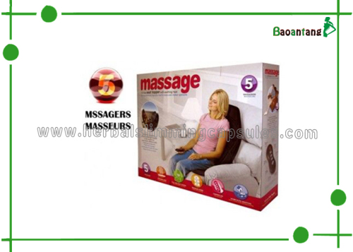 Back Vibrating Massage Cushion for Car, House & Office Use