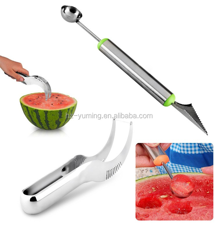 Amazon Hot selling Stainless Steel Watermelon slicer Corer cutter