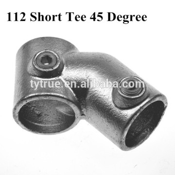 Garden Pipe Fitting Handrail Pipe Clamp Fittings Female Tube Connections