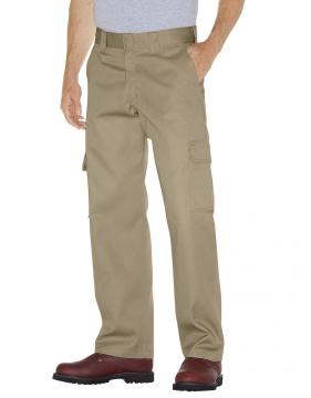 Relaxed Fit Straight Leg Cargo Work Pants
