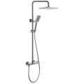 Button Control Thermostatic Rain Shower System With Handheld