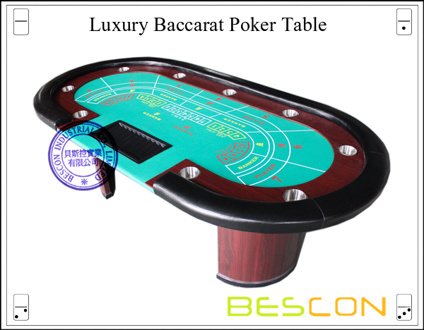 Luxury Baccarat Poker Table Luxury Baccarat Poker Table