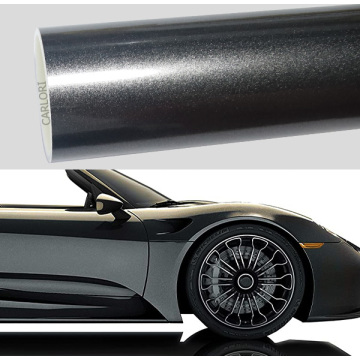 Metallic Diamond Gloss Grey Car Wrap Vinyl