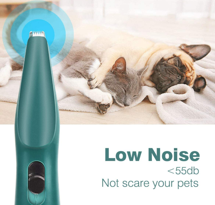 USB Rechargeable Low Noise Pet Trimmer Clippers