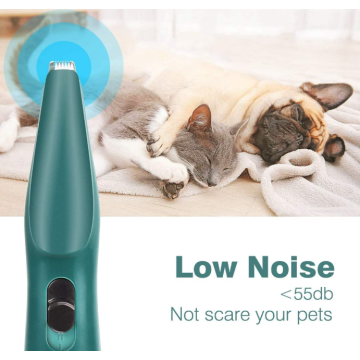 USB Rechargeable Low Noise Pet Trimmer Clippers
